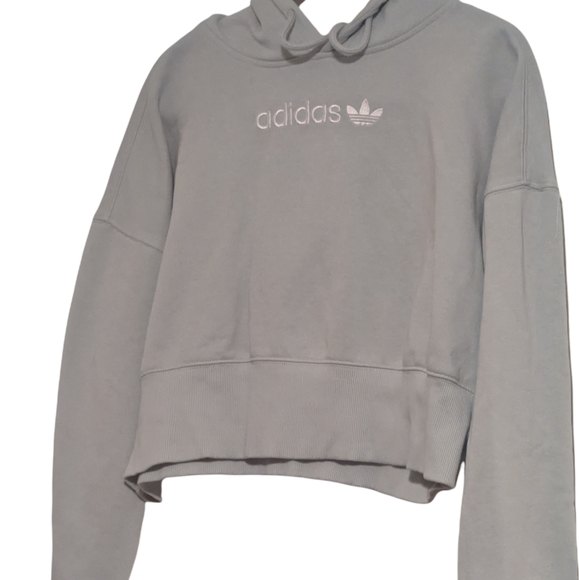 ADIDAS COEEZE CROPPED HOODIE CROPPED HOODIE - Picture 2 of 10
